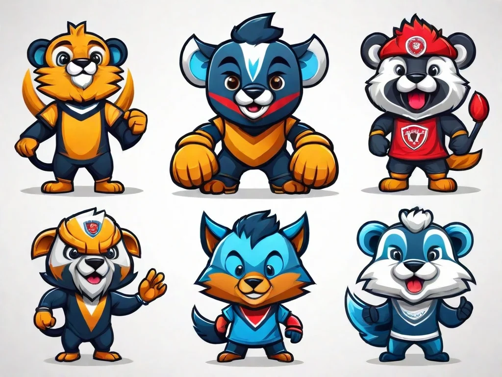 Character Illustrations — Mascot Designs Illustration 3