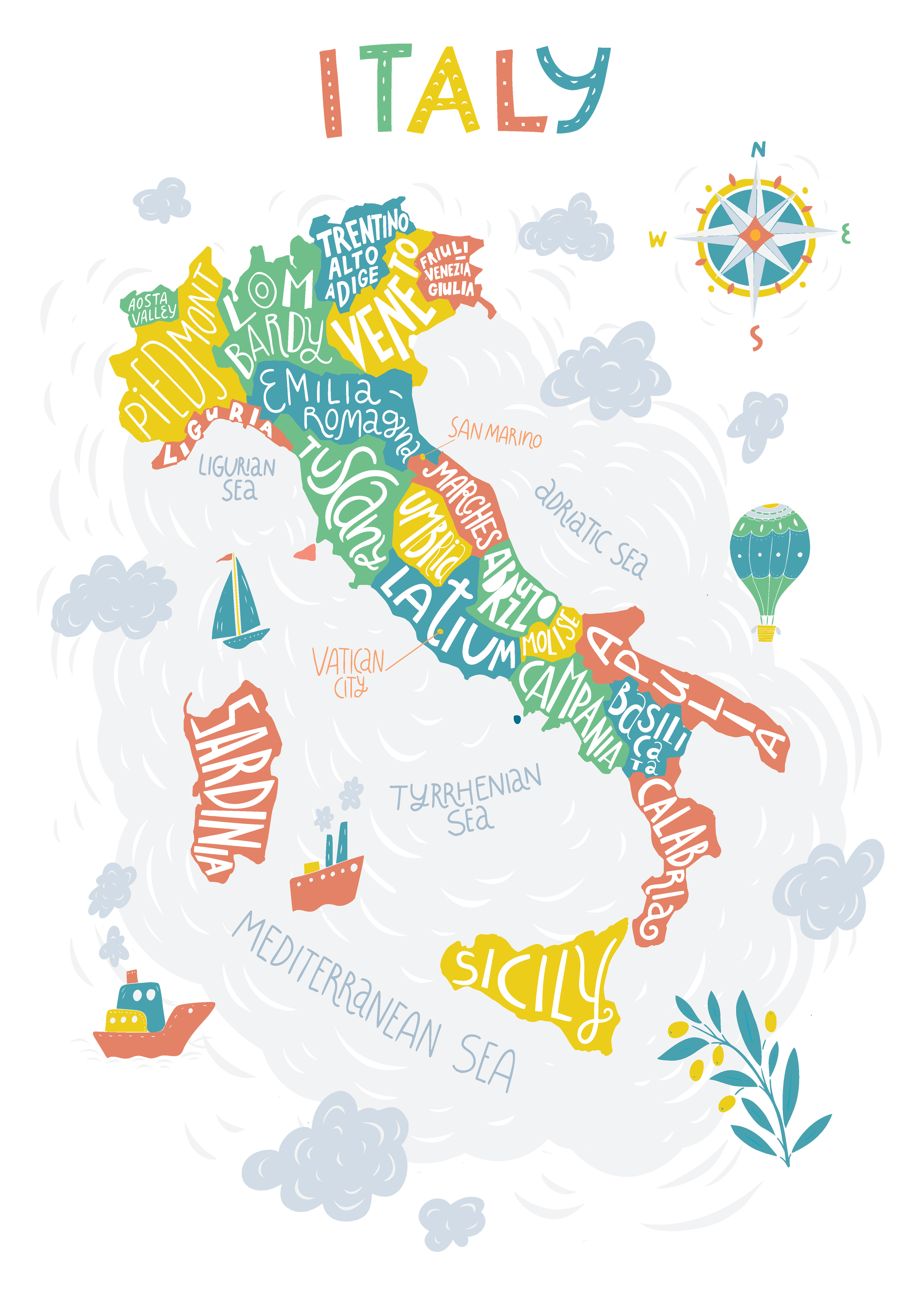 Illustrations — Map Illustration 6
