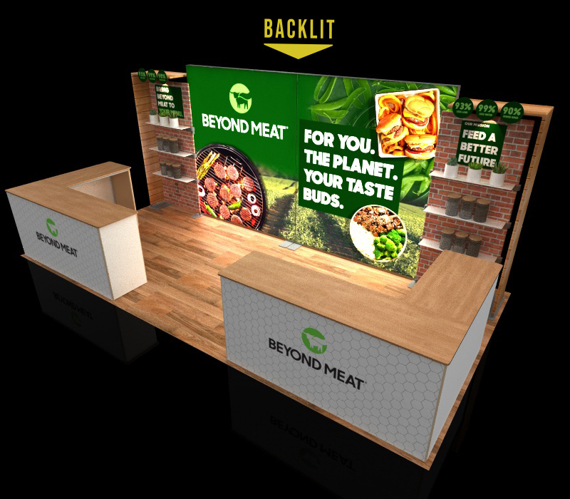 Social Media — Sign Board Booth 1