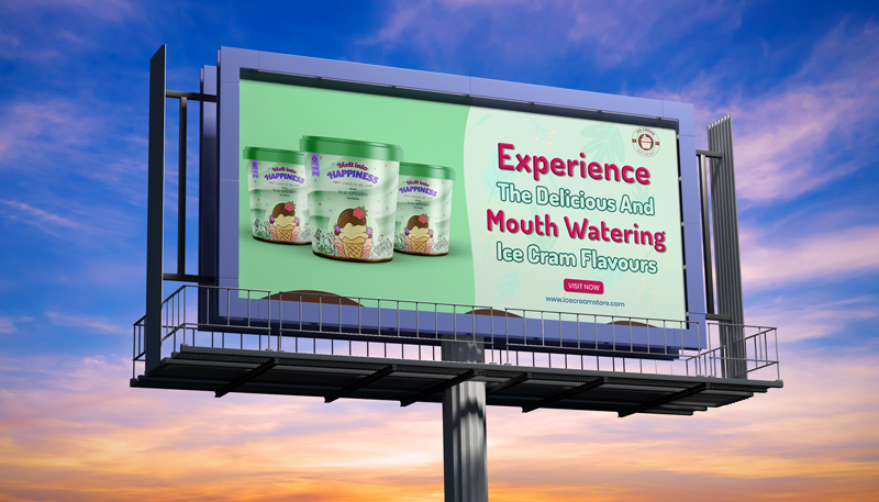 Social Media — Sign Board Booth 2