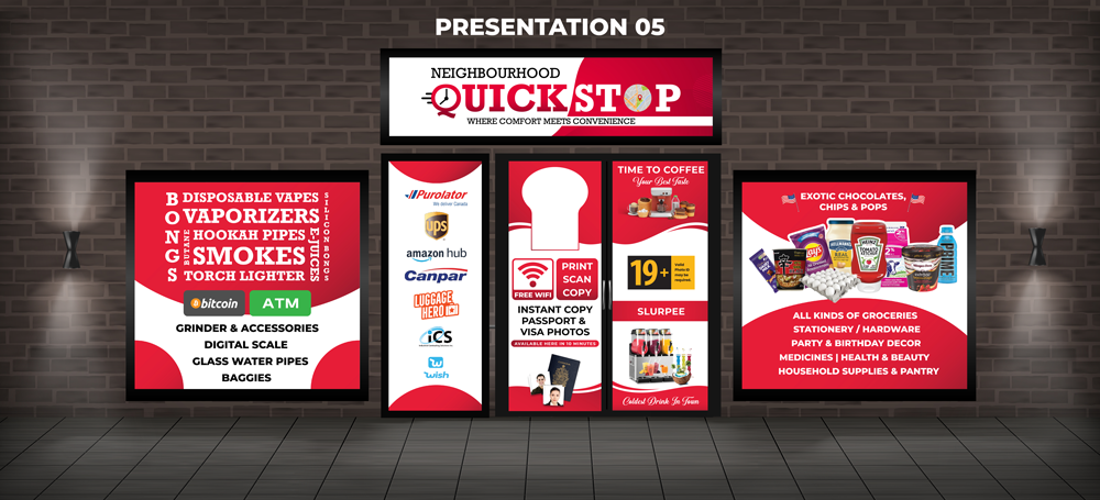 Social Media — Sign Board Booth 6