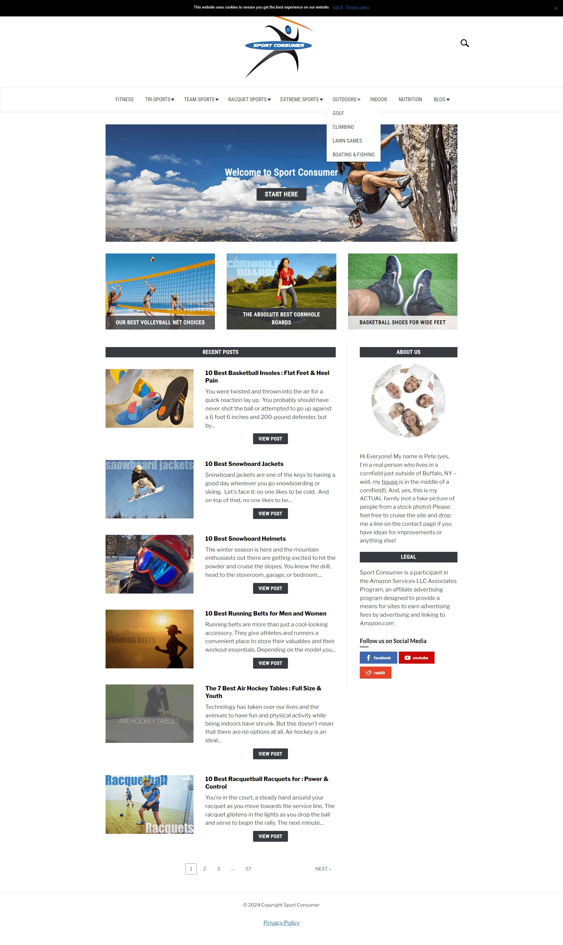 Custom website