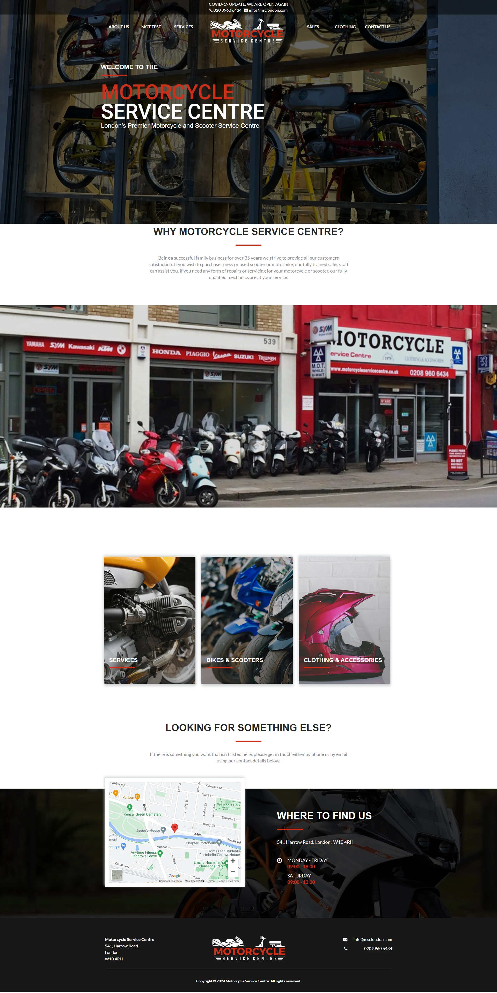 Marketing website