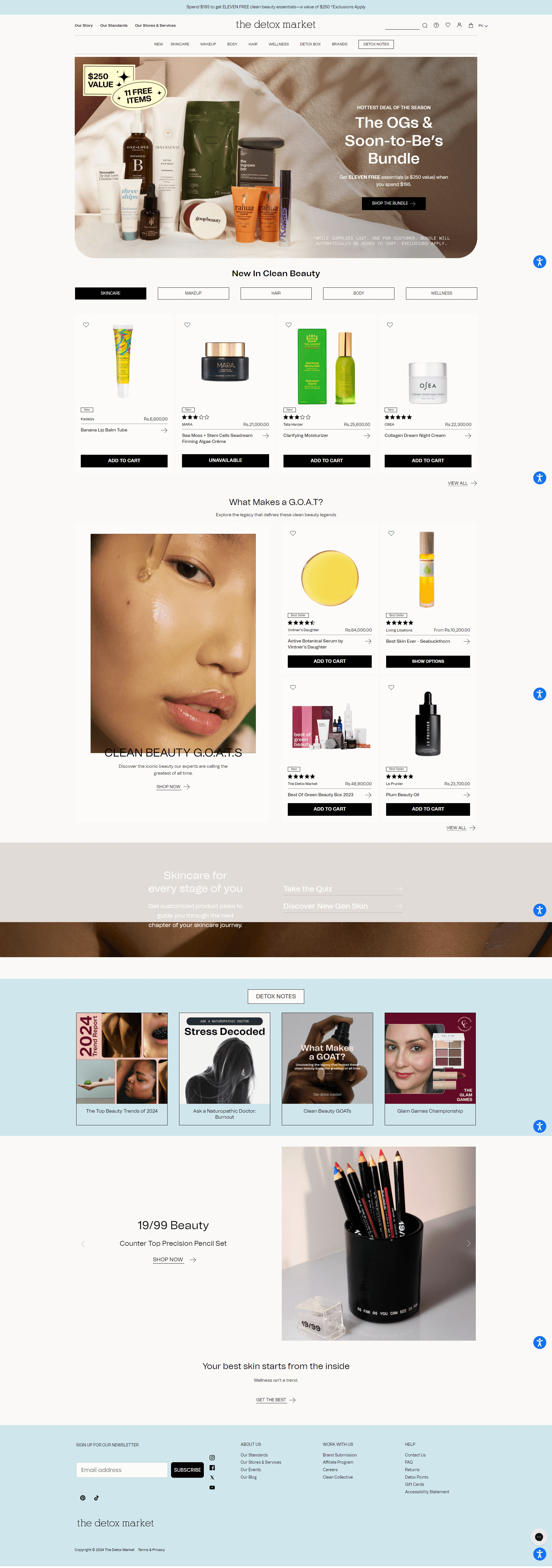 Shopify storefront